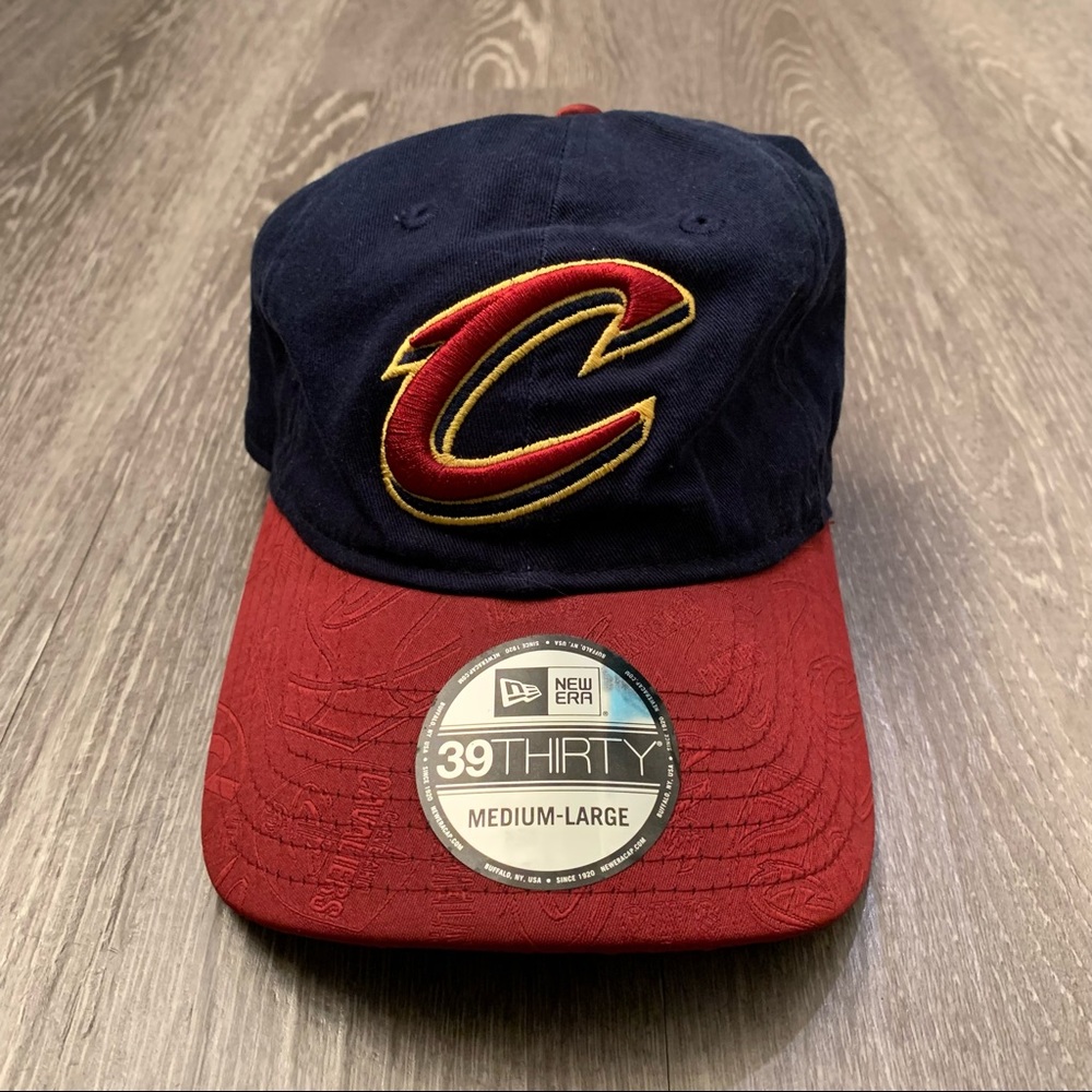 Cleveland‎ Cavaliers Cavs New Era 39Fifty 2 Tone Hat Adult Size Medium-Large